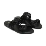 Кожаные тапочки Patrizia Pepe, черный - фото 2