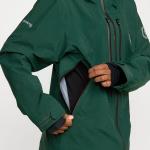 Куртка Volcom Anyox Guide Gore Pro Shell Volcom, Black Green - фото 6