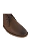 Кожаные ботинки чукка "обналиченные" Dune London, коричневый - фото 6