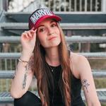 Marvel - Бейсболка с логотипом красная - фото