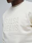 Толстовка Salsa Jeans, жемчужно-белый - фото 7