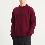 Шерстяной джемпер с логотипом Gucci, красный - фото 2