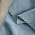 Плед для дома bugatti с нашивкой с логотипом Bugatti, синий - фото 4