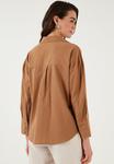 Рубашка LELA, коричневый - фото 3