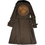 VERSACE Женское пальто коричневое - фото 4