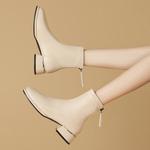 Mulinsen Женские черно-бежевые ботинки - фото 12