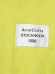Шарф с бахромой Acne Studios, зеленый - фото 2