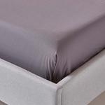 Простыня Homescapes темно-серый, 275/275 см - фото 3