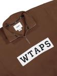 Толстовка WTAPS Depst 02, коричневый - фото 3