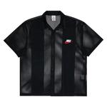 Рубашка Supreme x Nike Mesh Short-Sleeve Shirt, черный - фото