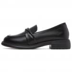 ZGR Лоферы женские, черные/экрю - фото