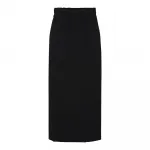 Юбка Yas Alisa long skirt, черный - фото 3