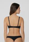 Бюстгальтер Tezenis ECO, Schwarz Black/Black - фото 3