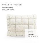 Стеганое одеяло и накидки Lush Decor Puff, цвет Beige Khaki - фото 7