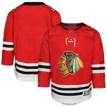 Футболка Chicago Blackhawks Centennial Premier красная Outerstuff - фото
