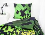 Молодежное Постельное белье отдых renforceé Herding, черный/зеленый - фото 3