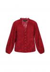 Блуза faina Blouse, Burgundy/Red - фото 5