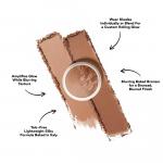 Бронзер Duet Baked Bronzer DIBS Beauty, Caramel Cappuccino (medium neutral bronze / medium marble glow) - фото 3