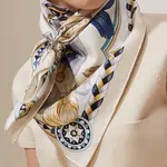HERMES Шёлковый шарф Multicolor, Multicolor - фото 8