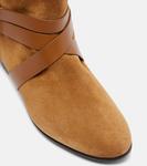 Ботинки Rejen из замши до щиколотки Isabel Marant, Cognac - фото 5