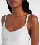 Белое платье макси Evelyn Proenza Schouler, белый - фото 4