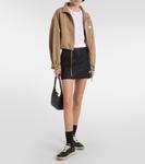 Кожаные кроссовки Downtown на низком ходу Prada, Nero 1 - фото 2