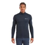 Спортивный топ Montane Dart XT Zip Neck, синий - фото