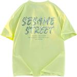 Футболка унисекс Sesame Street, коричневый - фото 21