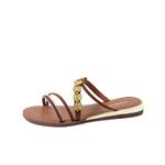 Шлепанцы женские Comely, коричневый - фото 2