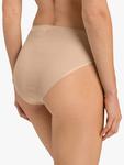Хлопковые бесшовные миди-трусы Hanro, Beige - фото 2