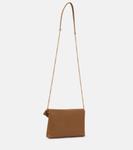 Кожаный клатч Cassandre Saint Laurent, Dark Cork - фото 4