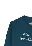 Толстовка watapparel DAS LEBEN IST KEIN PONYHOF, Deep Teal/Teal - фото 4