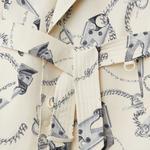 Пальто женское белое Burberry - фото 6