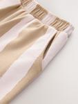Зауженные брюки Next, бежевый - фото 3
