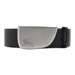 Burberry Кожаный ремень Shield, Black - фото 3