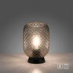 JUST LIGHT Настольная лампа «REISHI», 1 лампочка, лампочка E27 | без лампочек, черный - фото 4