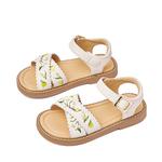 Детские сандалии Snoffy, белый - фото 4