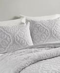 Наборы пододеяльников Everly Woven Medallion Madison Park, белый - фото 9