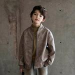 Детская куртка с воротником стойкой Moderate EASTERN CAMEL, серый - фото 10