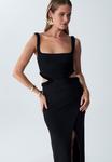 Платье макси MIAMI BWLDR, черный - фото 3