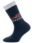 Носки EWERS Socks Rennauto, цвет blue/mottled grey - фото 3