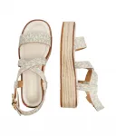 Сандалии Линн Michael Kors, бежевый - фото 4