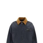 Куртка пальто женская тёмно-синяя MIU MIU - фото 7