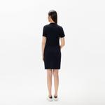 Tommy Hilfiger Женское платье с короткими рукавами Navy Blue - фото 6