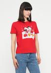 Футболка ONLY ONLMICKEY LIFE BOX XMAS, Urban Red/Red - фото 4