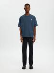 SELECTED Футболка в цвете Navy - фото 5