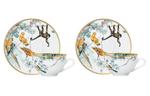 Кружки HERMES, белый (2 glasses, 2 plates) - фото 5