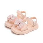 Антискользящие износостойкие детские сандалии Kids' Budding, бежевый - фото 9