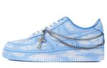Кроссовки Nike Air Force 1 Skateboard Shoes Women's Low-Top Blue - фото