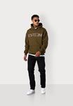 Толстовка с капюшоном LETTERING OVERSIZED ESTEEM, оливковый - фото